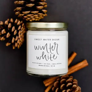 Sweet Water Decor - Winter White Soy Candle