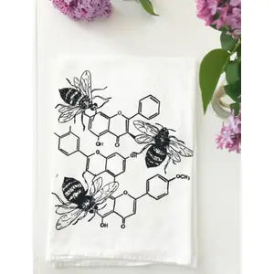 The Coin Laundry - Honey Chemistry Cotton Kitchen Towel