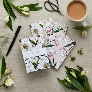 Catherine Lewis Design - Spring Blossom - Pack of 3 A6 Notebooks