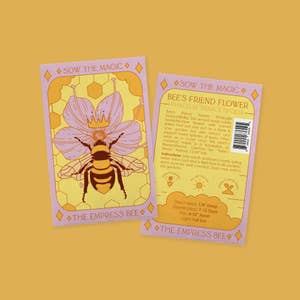 - Sow The Magic - The Empress Bee Tarot Garden + Gift Seed Packet