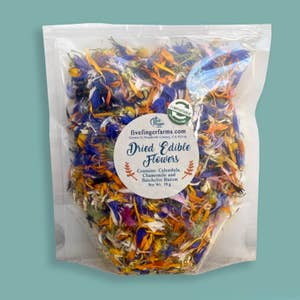 Five Fingers Farm - Dried Edible Flowers Pouch – The Botanique Shop