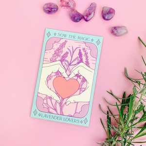 - Sow The Magic - Lavender Lovers Tarot Garden + Gift Seed Packet